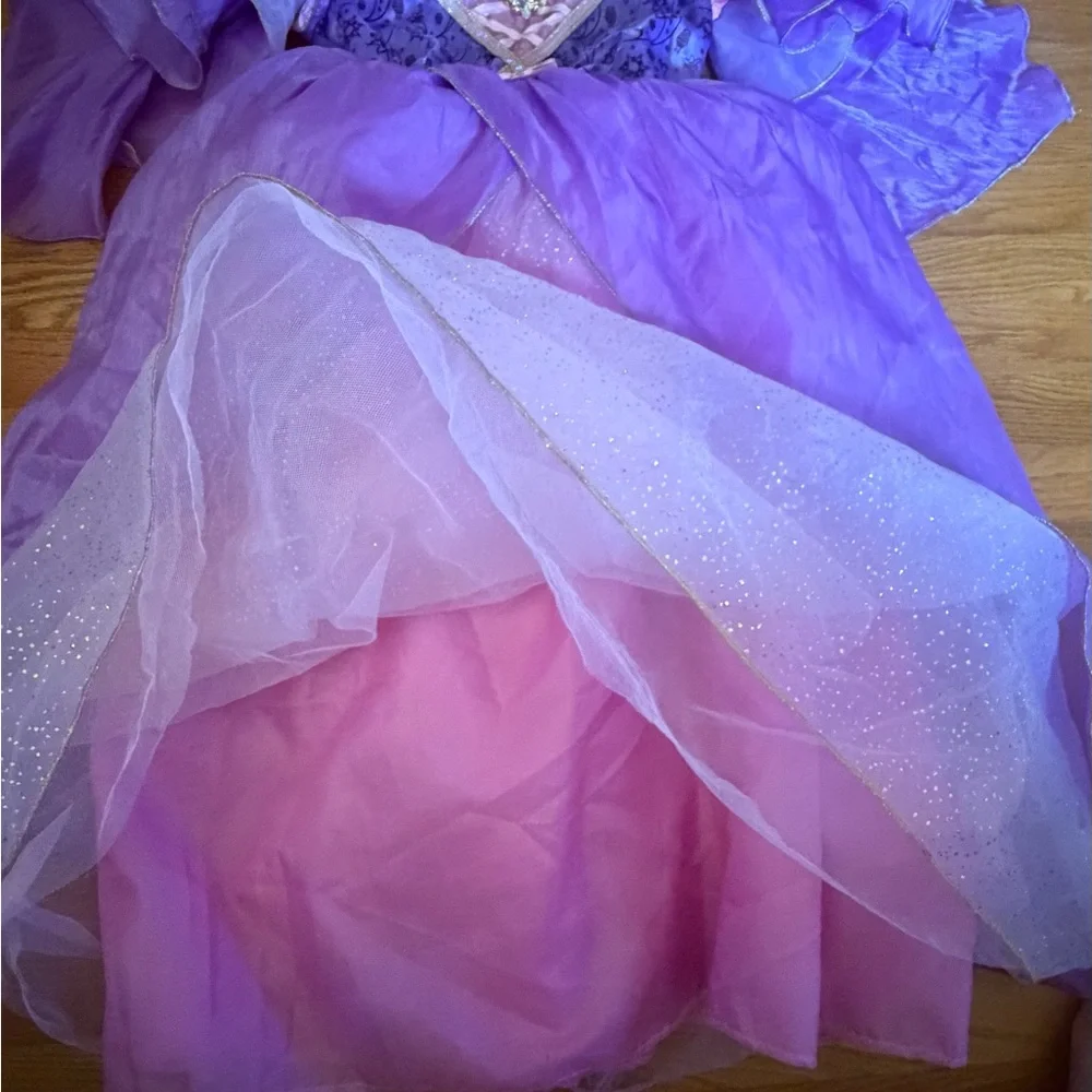Disney Tangled Rapunzel Purple and Pink Princess Dress - Picture 6 of 8